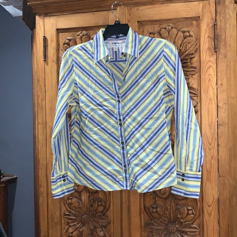 Vintage Tommy Hilfiger large ladies western style shirt